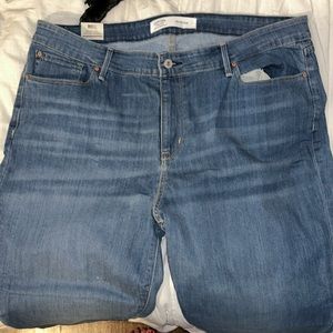 Levis midwash slim jeans